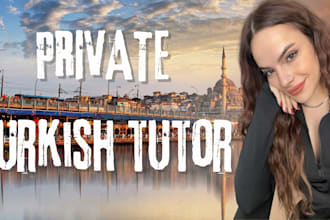 teach you turkish with personalized studying plan