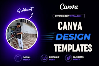 design professional canva templates for your business