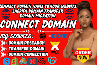 connect domain name to your website, shopify domain transfer, domain migration