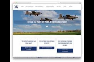 design responsive drone websites, wedding websites, and photography websites