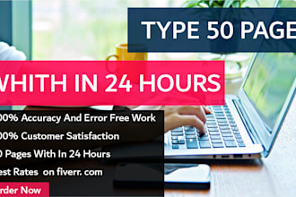 do professional typing service, retype any document