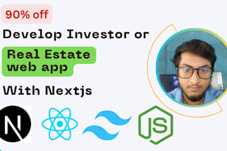 develop your real estate website in nextjs