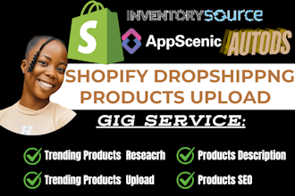 upload trending products to shopify wix via printify autods avasam  salehoo sup