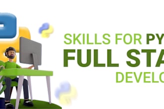 be python, react js, django website full stack developer