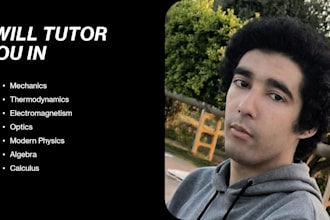 tutor you math and physic