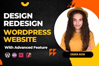 design redesign or revamp wordpress website and ecommerce website development