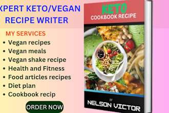 provide you 100 keto recipes videos and 100 vegan recipes, dessert and cocktail