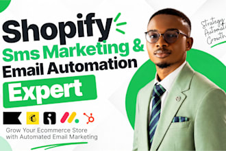 boost shopify store sales postscript sms mailchimp klaviyo email marketing flows