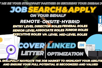 search and apply for remote jobs, onsite, hybrid job search on your behalf