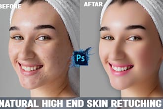 do any image editing and photo retouching in photoshop