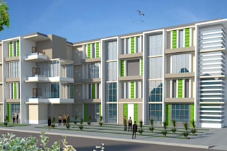 do 3d architectural modeling and rendering
