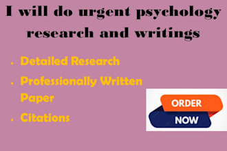 help with psychology, sociology and social work research