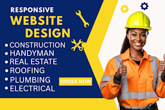 hvac construction roofing contractor plumbing electrical remodeling website