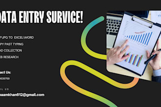 help you in error free data entry services