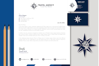 design logo, business card and letterhead