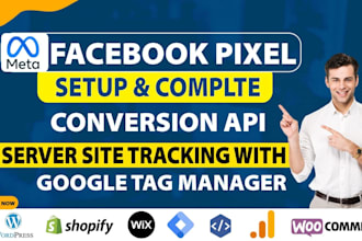 set up facebook pixel capi for server side tracking with GTM