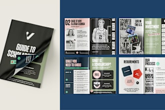 design a premium booklet, magazine, lookbook, brochure, catalog for your brand