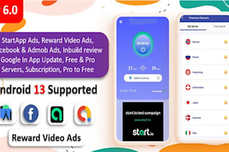 design high quality VPN app with user friendly interface