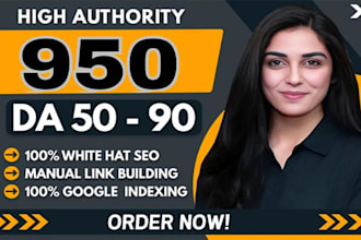 do high da90 plus white hat SEO backlinks for google top ranking