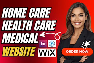 design home care website home care healthcare website medical website home care