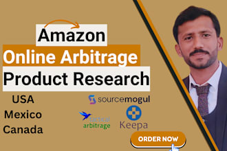 do expert amazon online arbitrage product research or oa product hunting for you