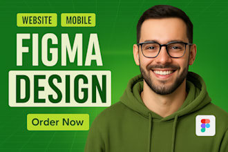 do figma website design, website figma, ui UX design and prototypes