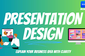 design a pitch presentation for your business idea