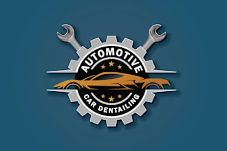 make amazing automotive car auto mobile detailing logo or any graphics design