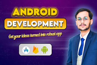 be your android developer for android development using android studio