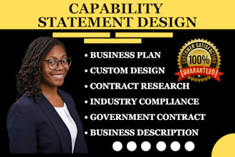 win government contract with a compelling capability statement
