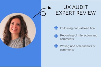 user test your website, provide written feedback and record website interactions
