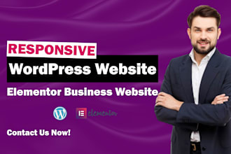 make wordpress website with elementor pro