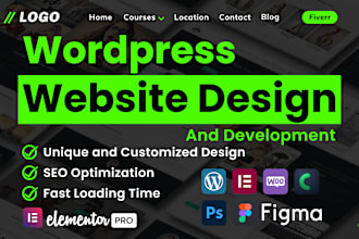 build responsive wordpress website design or redesign wordpress website