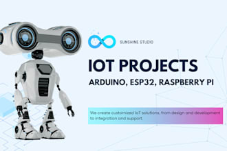 create any system of iot for your project
