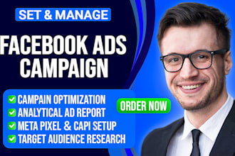 setup and manage facebook ads campaign for sales and leads