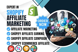 setup shopify store affiliate marketing uppromote goaffpro automizely referrly