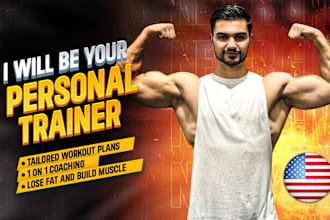 be your online personal trainer and nutrionist