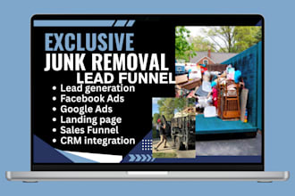 junk removal leads dumpster commercial cleaning leads hvac junk removal website