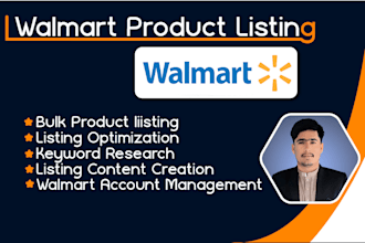 do products on walmart marketplace and optimize them
