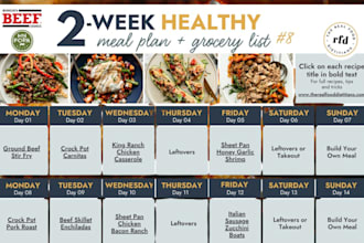 develop tasty healthy recipes, fitness nutrition recipe ebook, meal, diet plans
