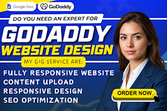 godaddy website redesign godaddy website design develop godaddy website design