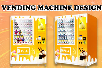 do  professionals vending machine wrap and atm machine design
