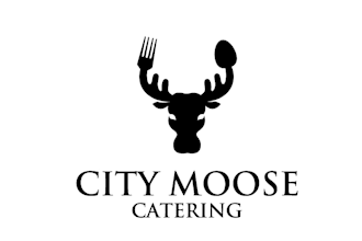 design sustainability city moose catering logo