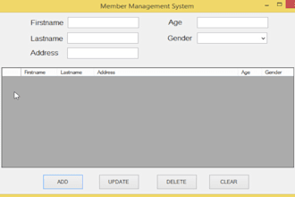 create a desktop application using c sharp wpf, winforms