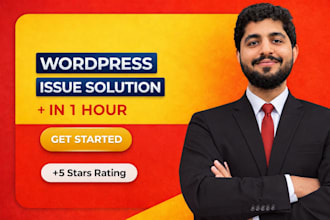 fix wordpress website errors, issues, and bugs