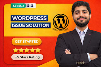fix wordpress website errors, issues, and bugs
