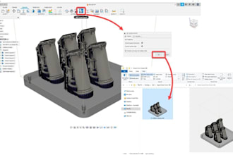 do 3d modeling on fusion 360 and fea and thermal analysis on ansys