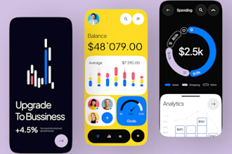 build fintech app, payment app, bank app, finance app, wallet app
