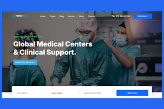 design medical website medical courier medical spa website for medical leads