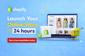 build a high converting shopify e commerce store and fix issues